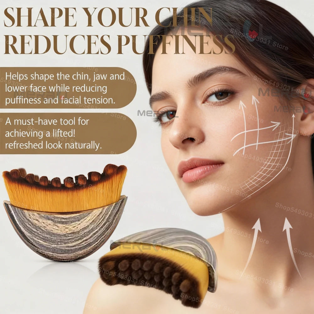 1/3/5Pcs with Box Facial Brush Skin Scraping Guasha Contoured Lymphatic Drainage Massage Face Sculpting Scraping Facial Massager