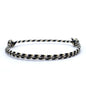 Minimalist Handwoven Rope Bracelet Unisex Sliding Adjustable 4 Styles Chroma 2mm Ethnic Cord Braclet Couple Casual Daily Jewelry