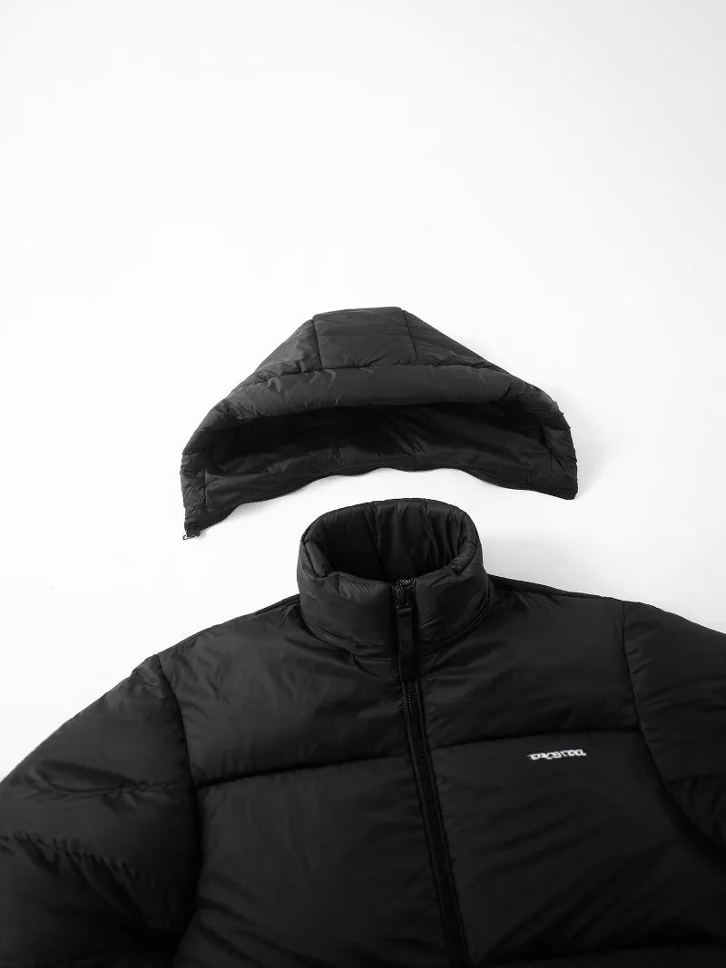 New Winter Men Hooded Casual Short Down Coats White Duck Puffer Jackets Quality Male Outdoor Windproof Thicker Warm Parkas 3XL