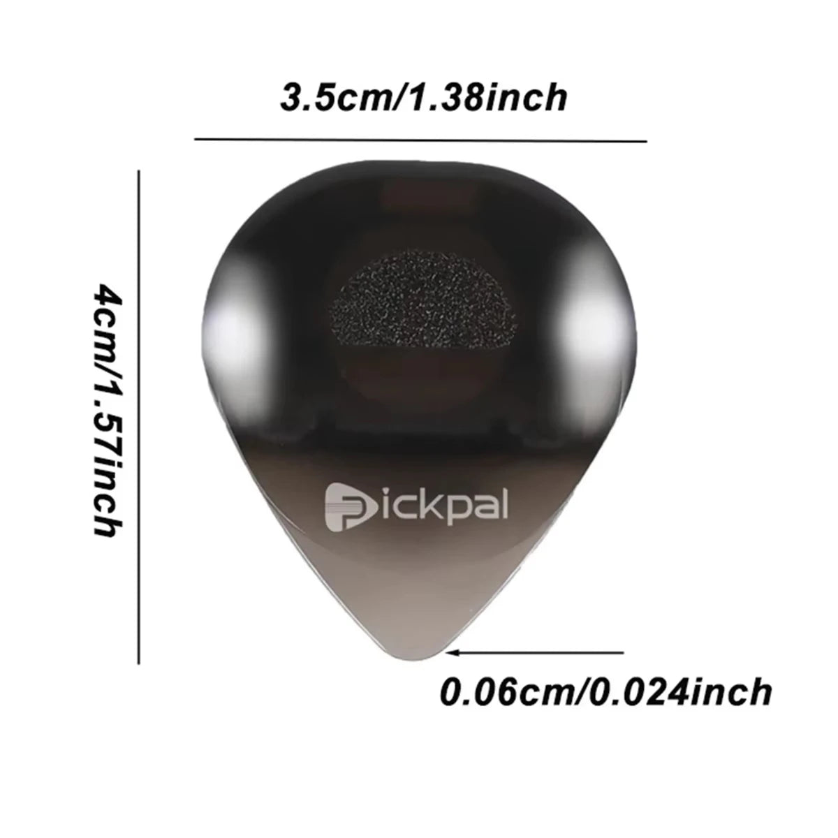 Miwayer LED Luminous Guitar Pick - ABS Electric Guitar Picks With Three-Color Light Options (White/Green/Purple)
