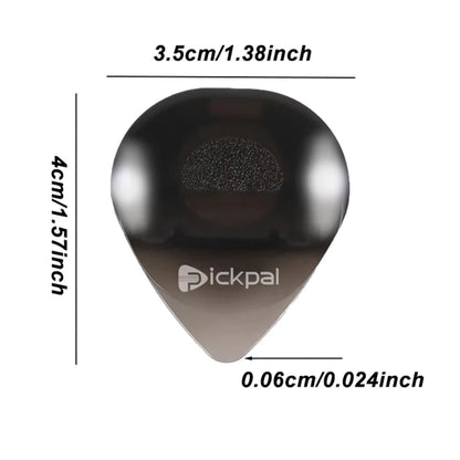 Miwayer LED Luminous Guitar Pick - ABS Electric Guitar Picks With Three-Color Light Options (White/Green/Purple)
