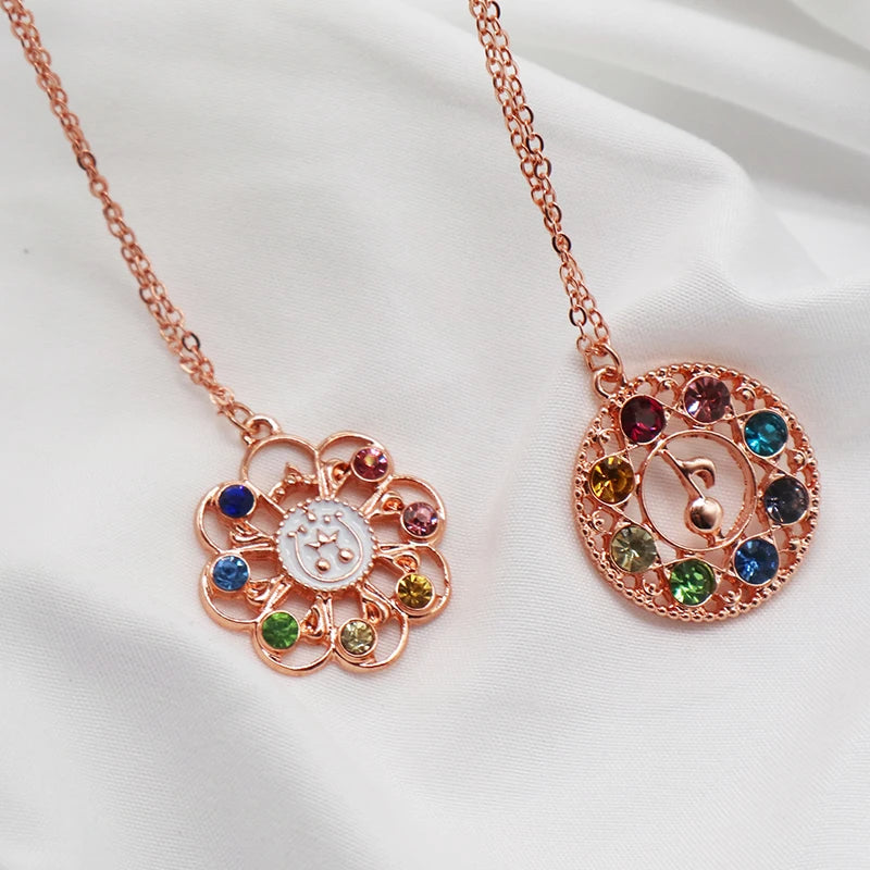 Doremi Magical DoReMi necklace pendant sweater chain anime cartoon accessories peripheral