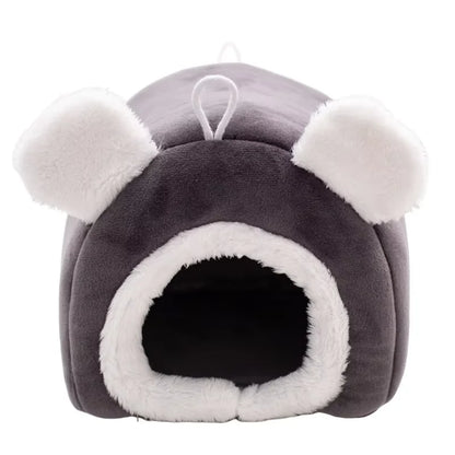Winter Warm Hamster Nest Thickened Small Pet House Cute Cotton Bedding for Hamsters Birds Rabbits Squirrels Small Supplies