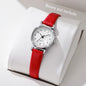 Fashion Small Dial Women Watches Simple Leather Band Analog Quartz Wristwatch for Ladies Clock Reloj Mujer（Without Box）
