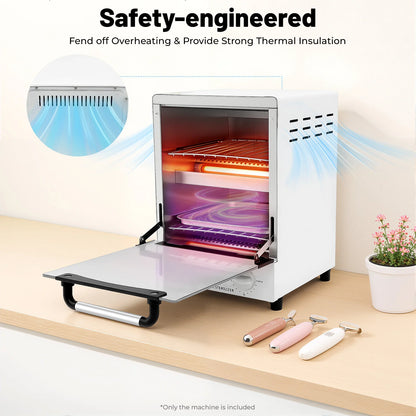 110V 1000W 12L Infrared Heat Sterilizer Nail Tool Sterilizer Beauty Salon Equipment