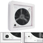 TYTXRV Caravan Accessories 11'' 12V CE RV Roof Vent Fan Manual Lifting Skylight Exhaust Fan for Camper Motorhome Travel Trailer