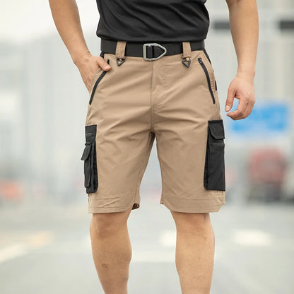 Men's Tactical Cargo Shorts Quick Dry Lightweight Multi-Pocket Military Style for Hiking Fishing Camping Work Summer Outdoor