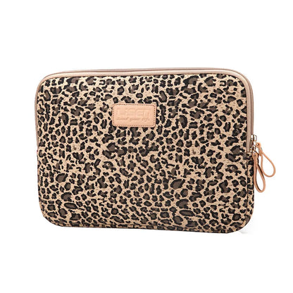 Fashionable classic charm leopard print notebook inner bag iPad/11/13/14 inch 15.6-inch computer bag for men and women