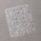1pcs 5D Star Moon Nail Stickers Kawaii Pink Retro Bronzing Nail Art Sticker Decorations Decals DIY Adhesive Slider Accessories