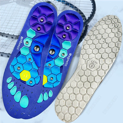 Magnetic Massage Insoles Acupressure Inserts Arch Support Orthopedic Acupressures Shoes Pads Relieve Tired for Men Women Unisex