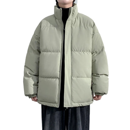 Winter Parka Men Brown Thick Warm Jackets Big Size 6xl 7xl 8xl Oversize Cotton Padded Windbreaker Outwear Waterproof Loose Coats
