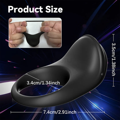 APP Control Vibrator Cock Ring for Men Delay Ejaculation Penis Ring Sex Toys Lock Penisring Cockring Adult Male Sex Supplies 18+