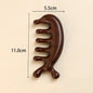 New Wooden Massage Wood Massager Comb Scalp Head Oil Massager Scalp Hair Comb Tools AMS01