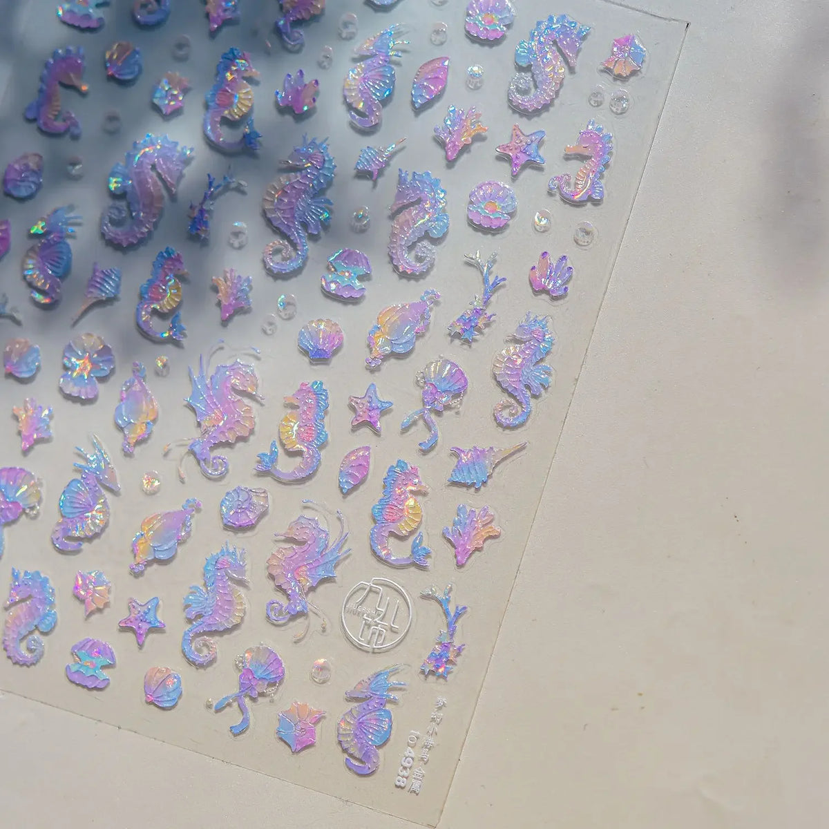 Colorful Water Bubble 5D Nail Art Stickers Goldfish Koi carp Dreamy Polarized Dreamlike Self Adhesive Delicate Manicure Decals