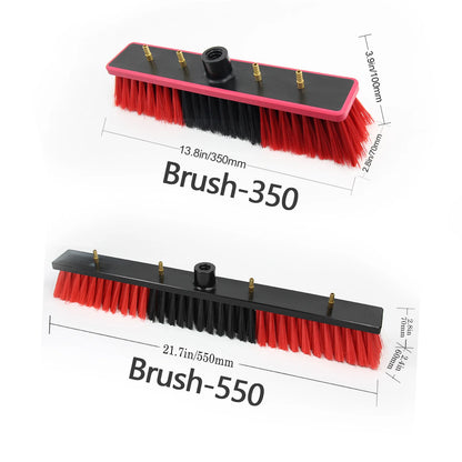 CNHOPOLE Accessory for Water Fed Pole Brush Head Window Solar Panel Cleaning (Without Pole)