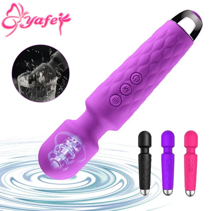 Wireless Dildos AV Vibrator Magic Wand for Women Clitoris Stimulator G Spot Massager Vibrator Female Masturbator Adult Sex Toys