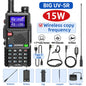 Baofeng UV 5RH 10W Air Band Walkie Talkie Long Range Wirless Copy Frequency Type-C Baofeng UV 5R MINI UV 21 PRO 2 Way Ham Radio