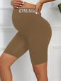 Maternity Yoga Shorts Over The Belly Women's Maternity Biker Pregnancy Shorts for Workout