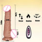 Realistic Large Dildo Vibrator Penis Telescopic Swing Heating Silicone Dildos for Women Remote Control Vibrators Sex Toys