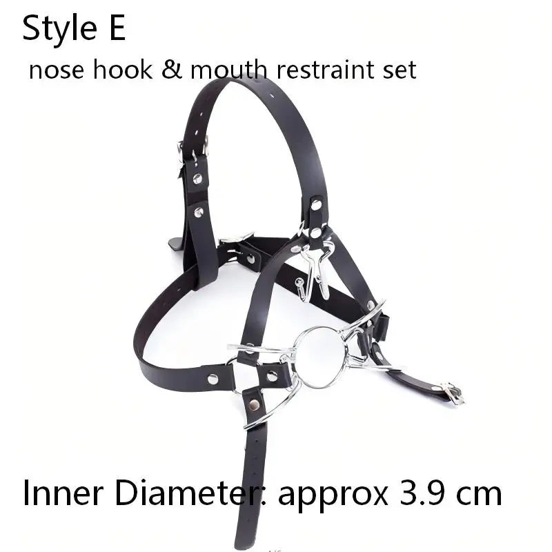 BDSM PU Leather Straitjacket Bondage Body Harness Adult Game Straight Jacket Halloween Clubwear Costume Armbinder Sex Toys Women