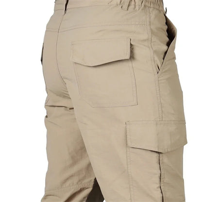 2026 Outdoor Waterproof Tactical Cargo Pants Men Breathable Summer Casual Army Military Long Trousers Male Quick Dry Cargo Pants