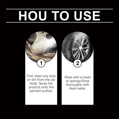 Multi Purpose Rust Converter Spray Lubricant and Degreaser for Rims Chains Metal Surfaces Cleaner Vehicle Supplies