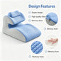 Relax Cush Pillow 2025 New Ergonomic Pillow Supports Posture in Any Position Unique Curved Design Suitable for Massage,Reading