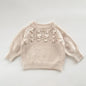 2025 New Autumn Toddler Baby Girl Clothes Set 0-3Yrs Infant Baby Girls Clothing Suit Long Sleeved Cardigan Sweater+PP Shorts