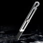 6 in 1 Stainless Steel Utility Knife with Thickened Metal Knife Holder Multifunctional Wallpaper Multifunctional Utility Knife