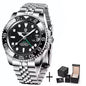 PAGANI DESIGN 2026 40MM Luxury Men GMT Automatic Machinery Watch Ceramic Bezel Jubilee Strap Sapphire Waterproof Watches for men