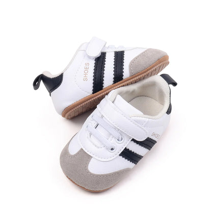 2025 Hot Selling Spring And Autumn Baby Unisex First Walking Indoor Outdoor Toddler Shoes For 0-18M High Quality PU Leather