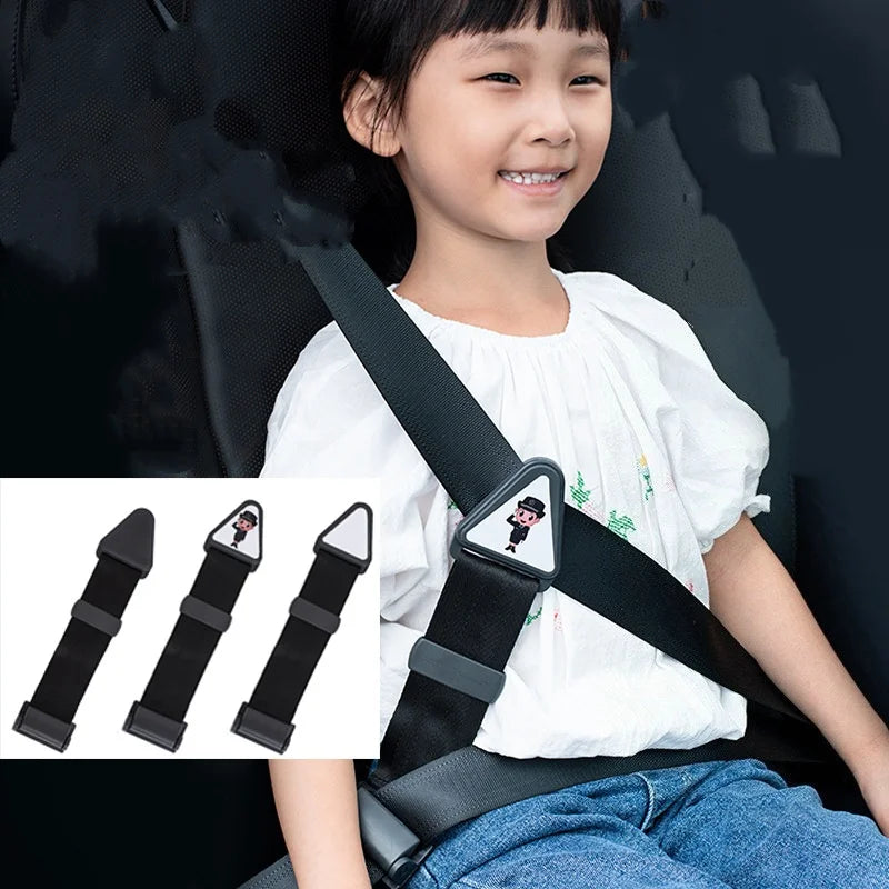 1/3/5pcs Adjuster Children Kid Car Safety Belt Universal Car Baby Safety Seat Strap Belt Buckle Seat Belt Correction Tape