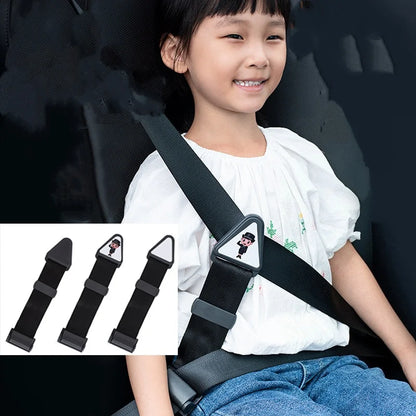 1/3/5pcs Adjuster Children Kid Car Safety Belt Universal Car Baby Safety Seat Strap Belt Buckle Seat Belt Correction Tape