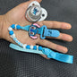 Kawaii Baby  pacifier Newborn pacifier Chain Clip Set Baby pacifier Baby Party Gift Newborn Bath Gift Baby car seat chain clip