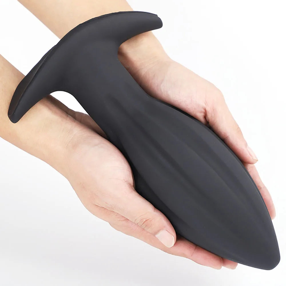 Soft Anal Plugs for Gay Men Prostate Massage Liquid Silicone 35-80mm Huge Butt Plug Anal Training Comfortable To Wear But Plug
