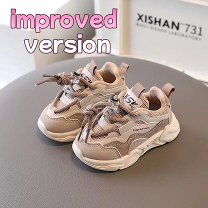 Spring Autumn Kids Sport Shoes Boys Children Outdoor Running Sneakers Fashion Mesh Breathable