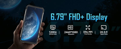 8849 Tank 3 Pro Unihertz Projector Rugged Smartphone 23800mAh 100Lumens 200MP Camera Android 15 Dimensity 8200 512G Outdoor IP68