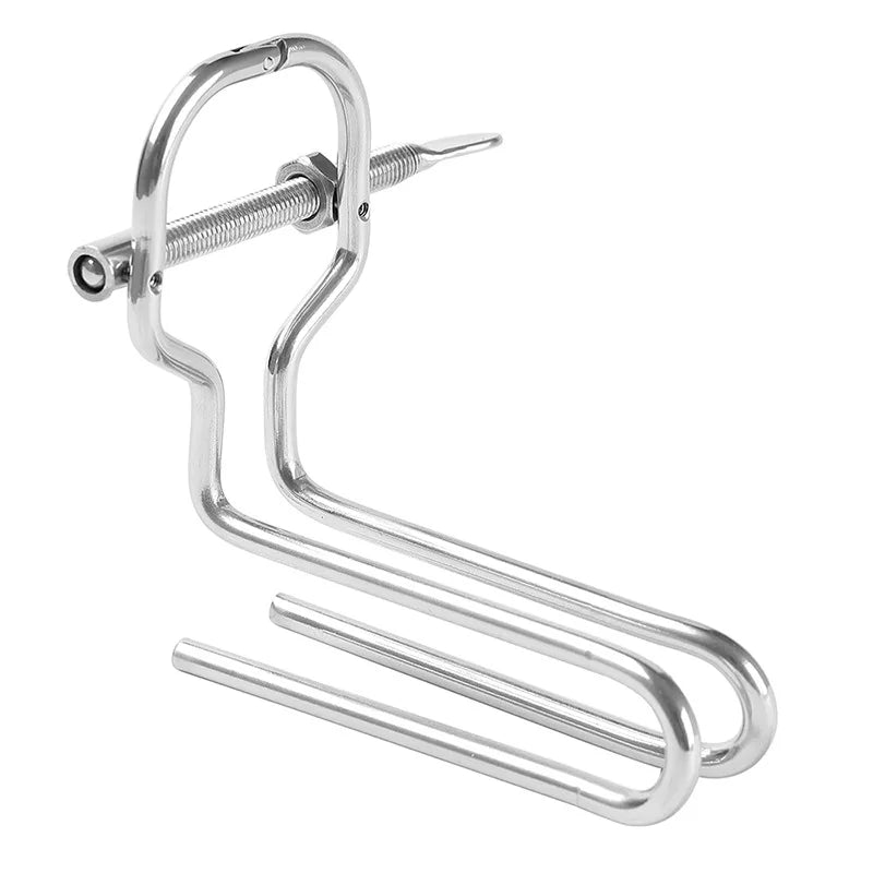 1pcs, Adjustable Huge Stainless Steel Anal Dilator Metal Vaginal Speculum Fisting Vaginal Dilator Anal Training  Adult Sex Toys