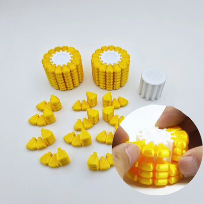 Funy Toys 3D Printing Corn Magic Cube Stress Relieving Tetris Jigsaw Puzzle Originality Becrypt Brain Burning Developmental Toys