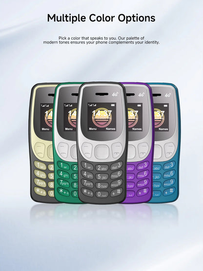 SERVO BM80 LTE Super Small Mobile Phone 4G Network Auto Call Record Speed Dial Blacklist Dual SIM Standby Mini Feature Cellphone