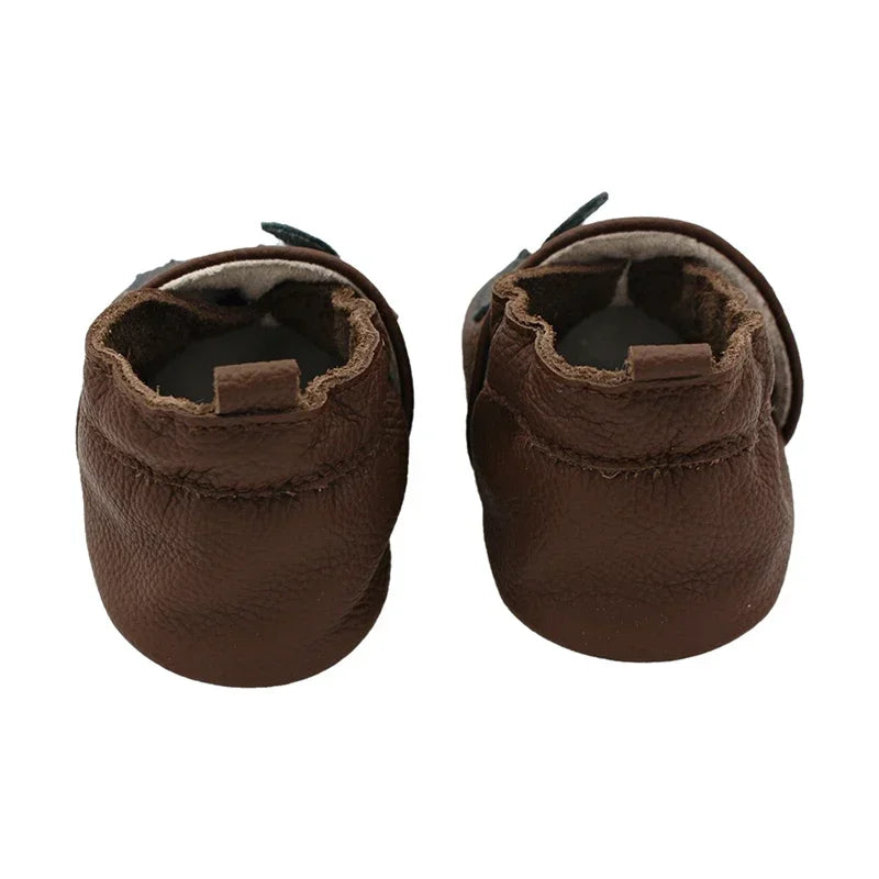 Toddle Baby Shoes Newborn Infant Shoe Boys Girls Soft Genuine First Walkers Baby Moccasins 0-24Months Cowhide Bottom Skid-Proof