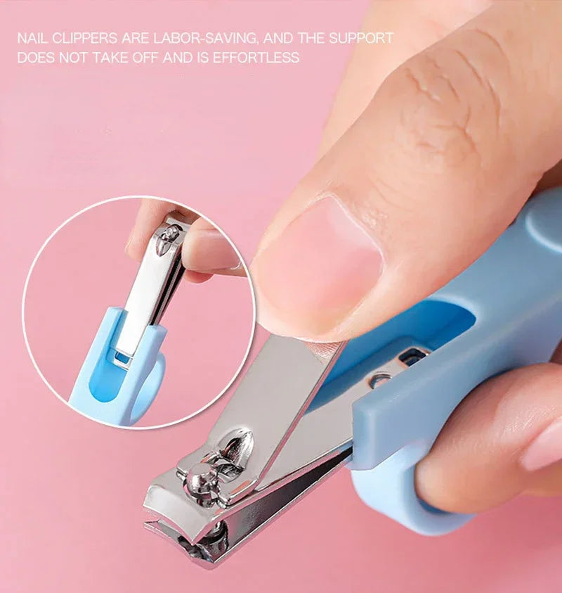 6pcs Baby Care Set Hair Comb Grooming Brush Set Nail Trimmer Scissors Clipper Hygiene Kit Healthcare Tools Sets for Toddler Gift