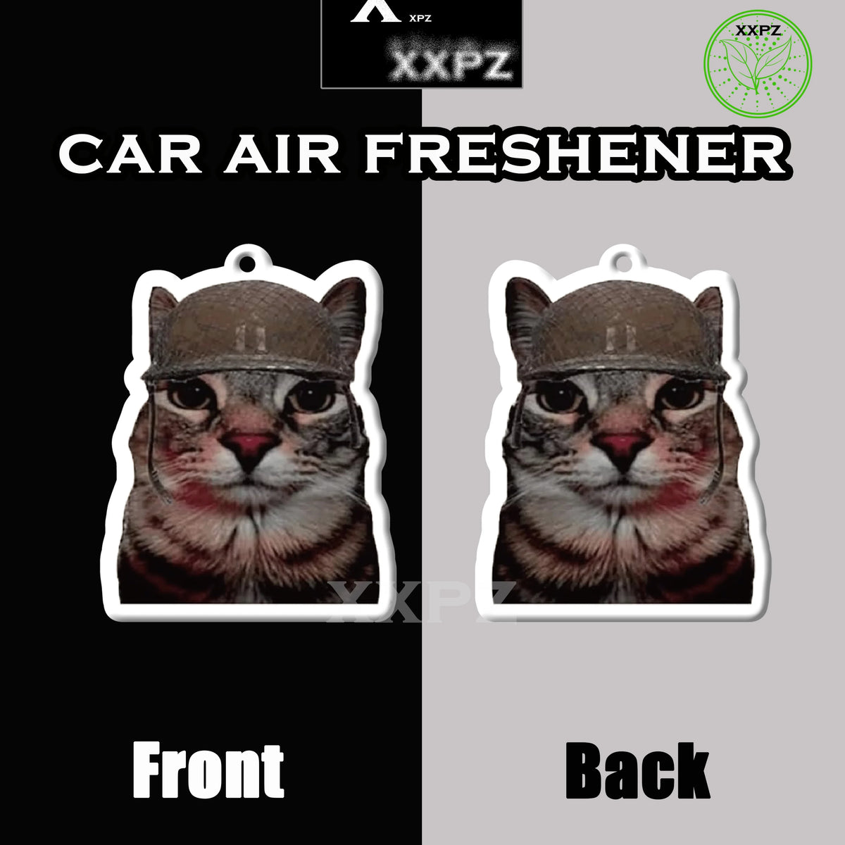 1/3pcs Helmet Cat Car Air Freshener Auto Parts Car Hanging Cute Cat with Helmet Design Sweet Aroma Gift for Friends Orange