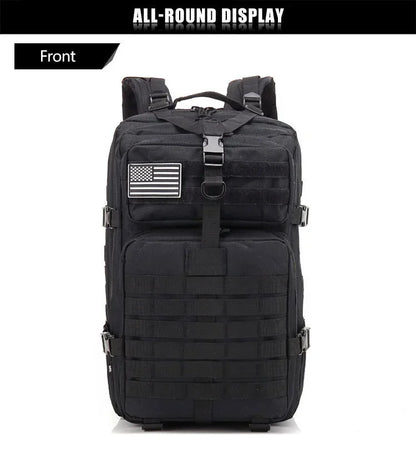 45L Man Tactical Backpacks Traveling Bags Outdoor 3P School Pack EDC Molle Pack For Trekking Hunting Bag camping equipment