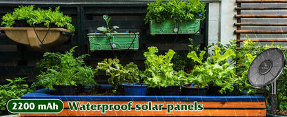 Solar Irrigation Equipment Greenhouse Irrigation Drip Irrigation Kit with 15M Hose for Potted Plants with Automatic Timer