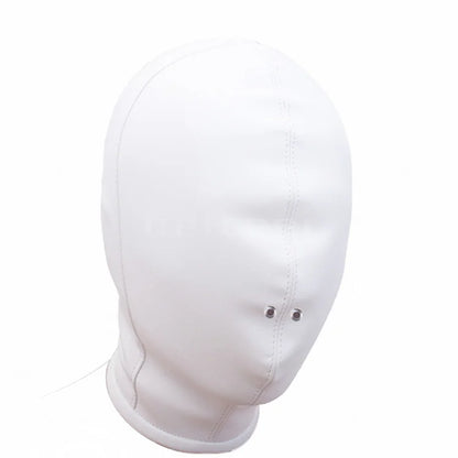 Soft PU Leather Headgear Mermaid Straitjacket Head Hood Body Harness Adjustable Leg Binder BDSM Restraint Sex Toy Slave Roleplay