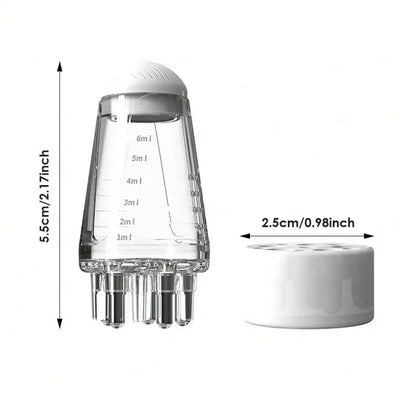 Mini Portable Scalp Application Liquid Comb, Hair Roots Massaging Hair Growth Essence Oil