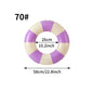 1PC Ins Style Macaron Inflatable Swimming Ring Adult Thickened Pool Float Summer Pool Party Water Toy