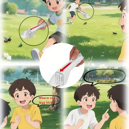 Handheld Insect Catcher for Efficient Spider, Bee, and Insect Trapping at Home