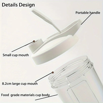 New Detachable Electric Mixing Cup Electric Protein Powder Shaker Cup USB Rechargeable Reusable Suitable For Lndoor/Outdoor Use
